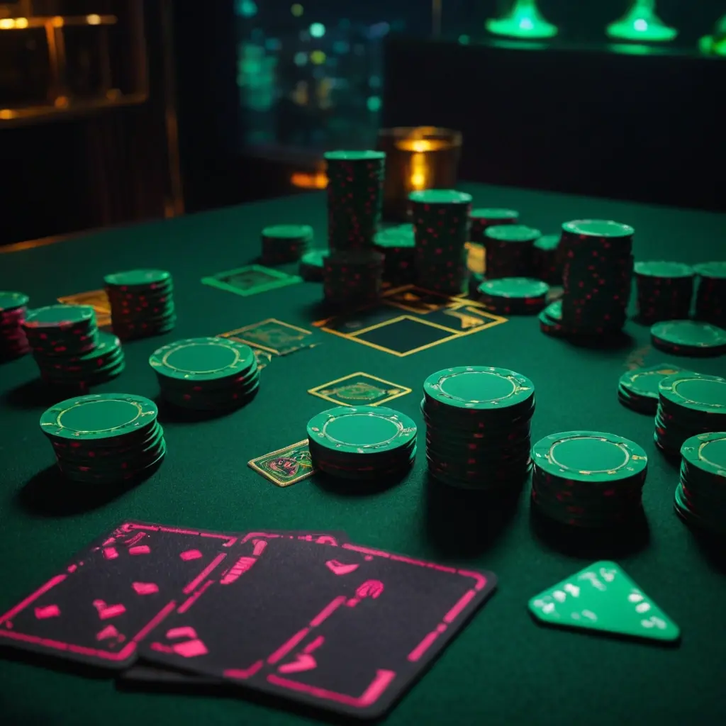 Modern casino platform dashboard showing analytics and game management